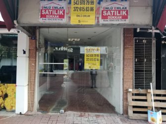 ÇAY MAHALLESİ ATATÜRK BULVARINDA SATILIK DÜKKAN